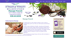 Desktop Screenshot of massageprescott.com
